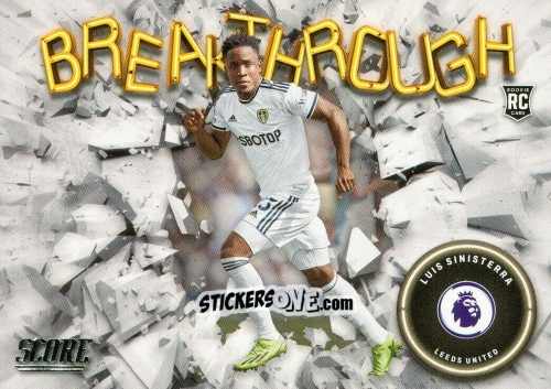 Sticker Luis Sinisterra - Score Premier League 2022-2023 n. B13 - Panini