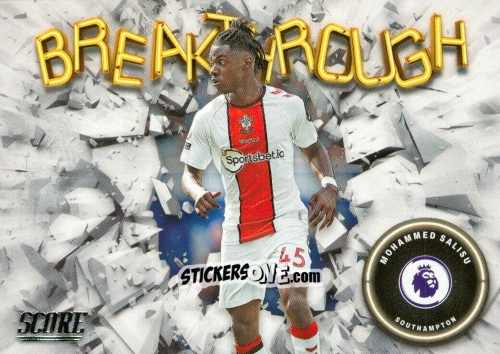 Cromo Mohammed Salisu - Score Premier League 2022-2023 n. B25 - Panini