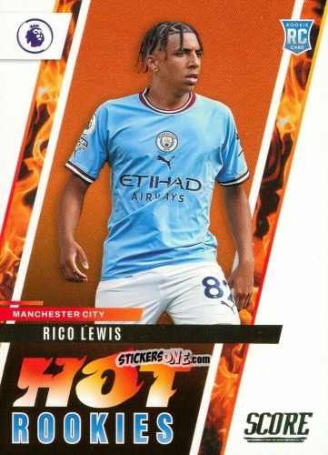 Cromo Rico Lewis - Score Premier League 2022-2023 n. HR11 - Panini