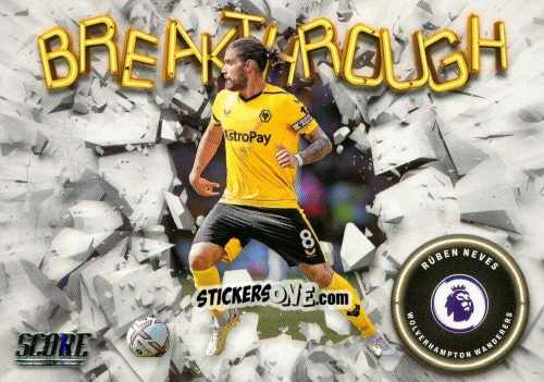 Figurina Ruben Neves - Score Premier League 2022-2023 n. B30 - Panini