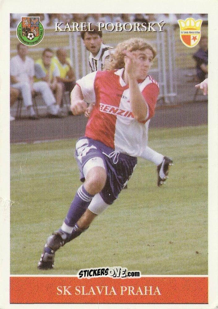 Cromo K. Poborsky - 1.Fotbalova Liga 1995-1996 n. 251 - Papyro
