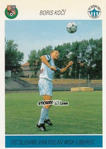 Sticker B. Koci - Podzim '94 Ceska Liga 1994-1995 n. 159 - Papyro
