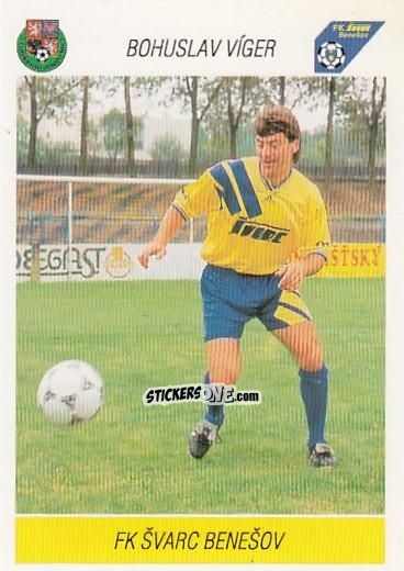 Sticker B. Viger - Podzim '94 Ceska Liga 1994-1995 n. 14 - Papyro

