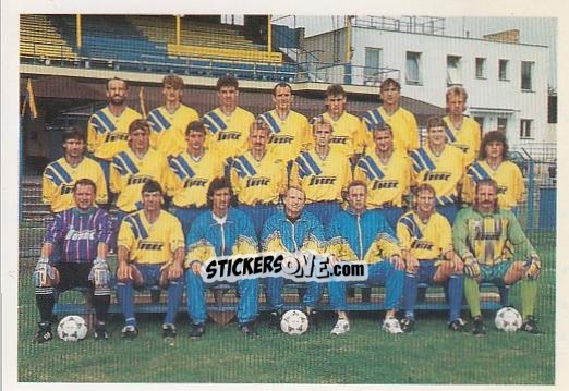 Sticker Fk Svarc Benesov - Podzim '94 Ceska Liga 1994-1995 n. T1 - Papyro
