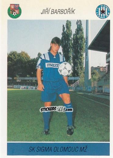 Sticker J. Barborik - Podzim '94 Ceska Liga 1994-1995 n. 168 - Papyro
