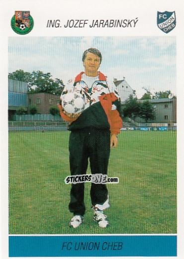 Figurina J. Jarabinsky - coach - Podzim '94 Ceska Liga 1994-1995 n. 134 - Papyro
