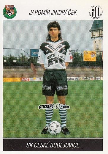 Sticker J. Jindracek - Podzim '94 Ceska Liga 1994-1995 n. 37 - Papyro
