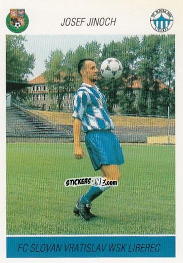 Sticker J. Jinoch - Podzim '94 Ceska Liga 1994-1995 n. 158 - Papyro
