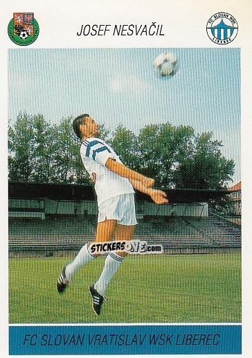 Sticker J. Nesvacil - Podzim '94 Ceska Liga 1994-1995 n. 164 - Papyro
