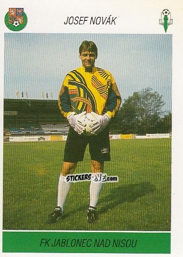 Sticker Josef Novak - Podzim '94 Ceska Liga 1994-1995 n. 142 - Papyro
