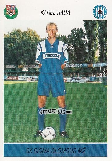 Sticker K. Rada - Podzim '94 Ceska Liga 1994-1995 n. 178 - Papyro
