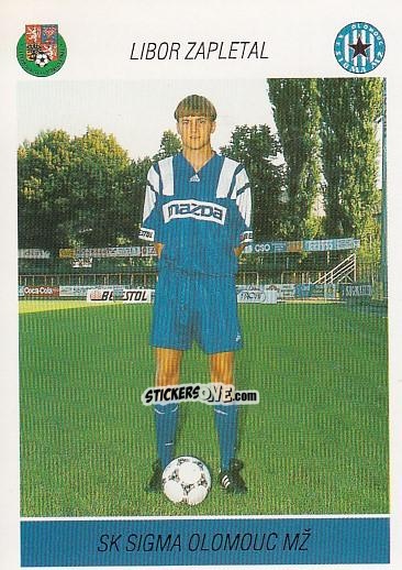 Sticker L. Zapletal - Podzim '94 Ceska Liga 1994-1995 n. 181 - Papyro
