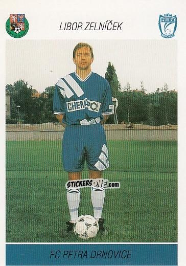 Sticker L. Zelnicek - Podzim '94 Ceska Liga 1994-1995 n. 101 - Papyro
