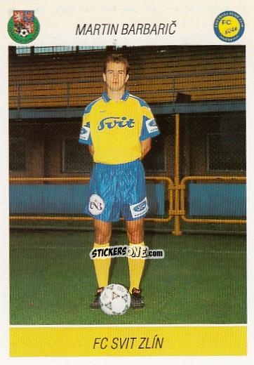 Sticker M. Barbaric - Podzim '94 Ceska Liga 1994-1995 n. 231 - Papyro
