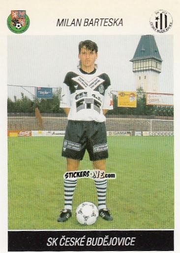 Sticker M. Barteska - Podzim '94 Ceska Liga 1994-1995 n. 33 - Papyro
