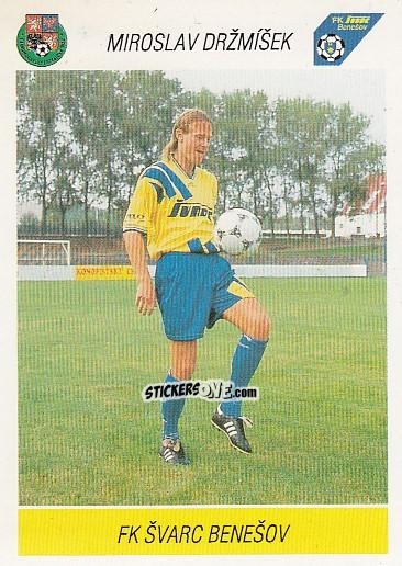 Sticker M. Drzmisek - Podzim '94 Ceska Liga 1994-1995 n. 3 - Papyro

