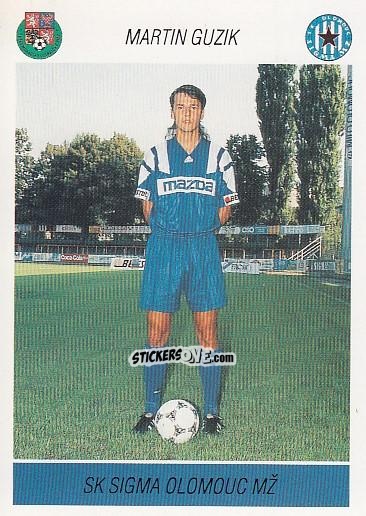 Sticker M. Guzik - Podzim '94 Ceska Liga 1994-1995 n. 169 - Papyro
