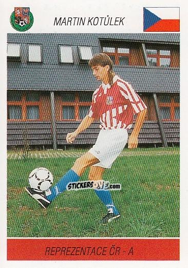 Sticker M. Kotulek - Podzim '94 Ceska Liga 1994-1995 n. 52 - Papyro
