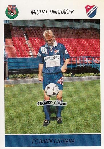 Sticker M. Ondracek - Podzim '94 Ceska Liga 1994-1995 n. 190 - Papyro
