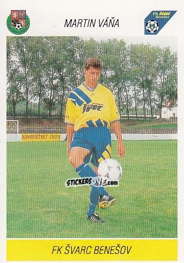 Sticker M. Vana - Podzim '94 Ceska Liga 1994-1995 n. 13 - Papyro
