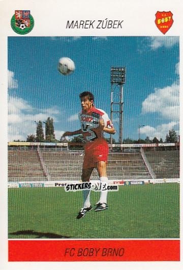 Sticker M. Zubek - Podzim '94 Ceska Liga 1994-1995 n. 31 - Papyro
