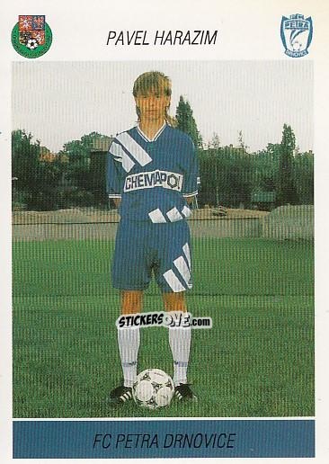 Sticker P. Harazim - Podzim '94 Ceska Liga 1994-1995 n. 91 - Papyro
