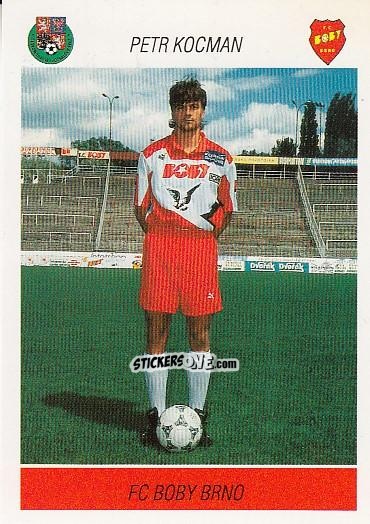 Sticker P. Kocman - Podzim '94 Ceska Liga 1994-1995 n. 21 - Papyro
