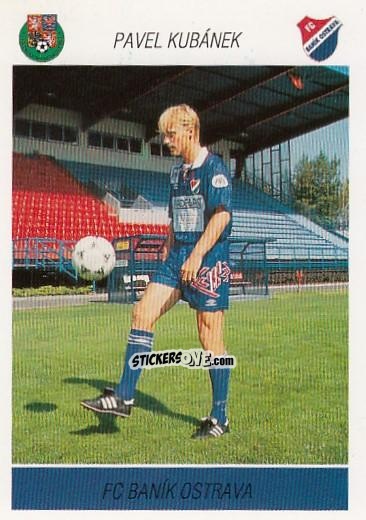 Sticker P. Kubanek - Podzim '94 Ceska Liga 1994-1995 n. 188 - Papyro
