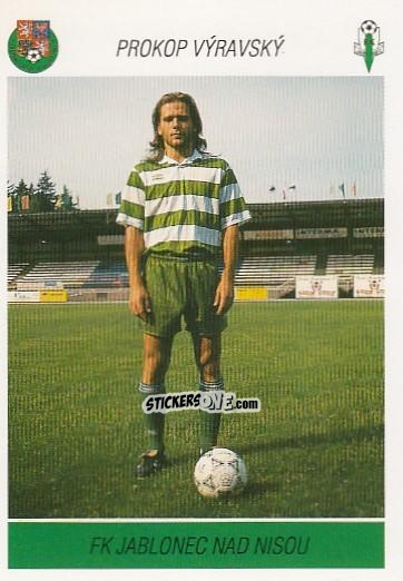 Sticker P. Vyravsky - Podzim '94 Ceska Liga 1994-1995 n. 149 - Papyro
