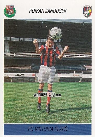 Sticker R. Janousek - Podzim '94 Ceska Liga 1994-1995 n. 205 - Papyro
