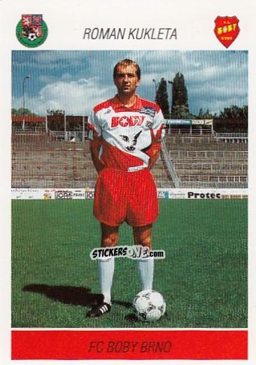 Sticker R. Kukleta - Podzim '94 Ceska Liga 1994-1995 n. 23 - Papyro
