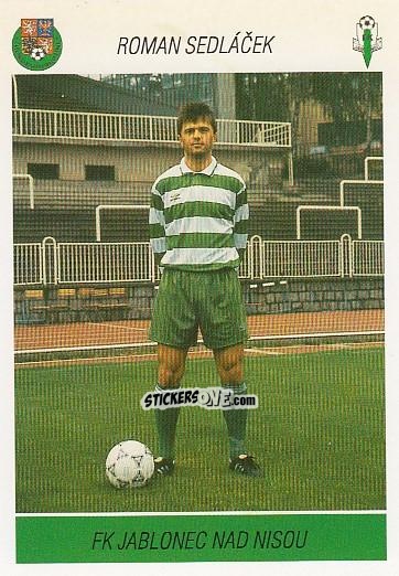Sticker R. Sedlacek - Podzim '94 Ceska Liga 1994-1995 n. 144 - Papyro
