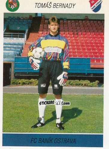 Sticker T. Bernady - Podzim '94 Ceska Liga 1994-1995 n. 183 - Papyro

