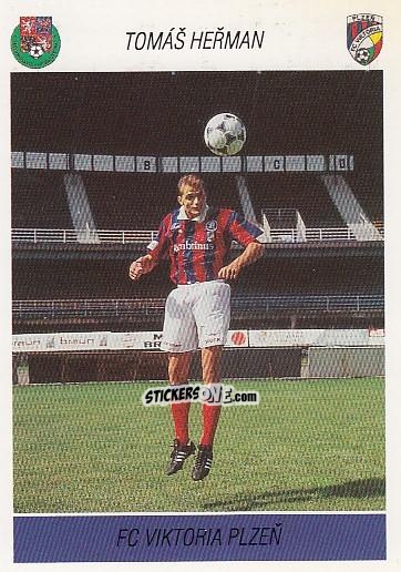 Sticker T. Herman - Podzim '94 Ceska Liga 1994-1995 n. 203 - Papyro
