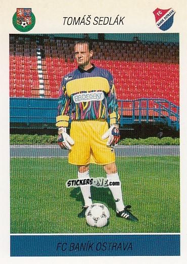 Sticker T. Sedlak - Podzim '94 Ceska Liga 1994-1995 n. 192 - Papyro
