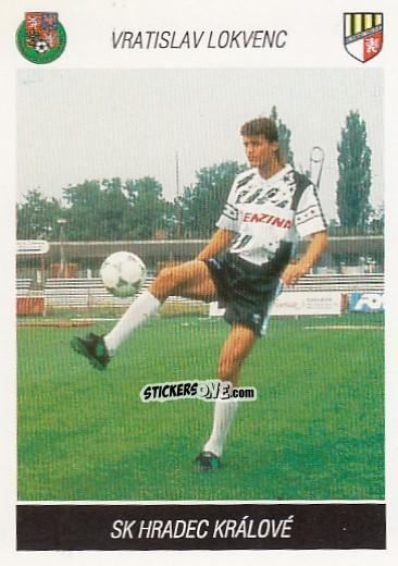 Sticker V. Lokvenc - Podzim '94 Ceska Liga 1994-1995 n. 108 - Papyro
