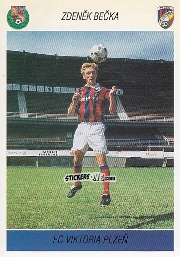 Sticker Z. Becka - Podzim '94 Ceska Liga 1994-1995 n. 199 - Papyro
