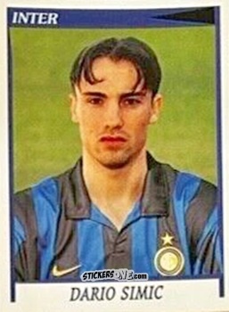 Figurina Dario Simic - Calciatori 1998-1999 n. UPDATE7 - Panini