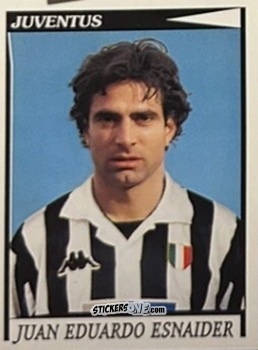 Sticker Eduardo Esnaider - Calciatori 1998-1999 n. UPDATE10 - Panini