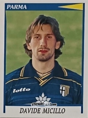Cromo Davide Micillo - Calciatori 1998-1999 n. UPDATE16 - Panini