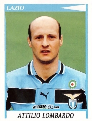 Sticker Attilio Lombardo - Calciatori 1998-1999 n. UPDATE20 - Panini