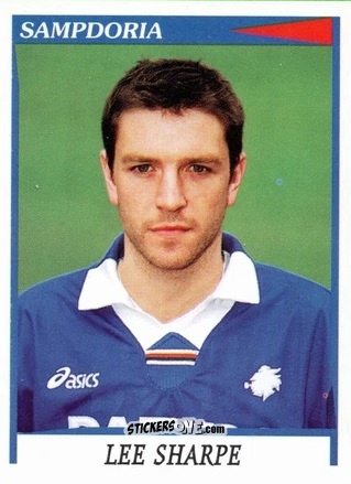 Figurina Lee Sharpe - Calciatori 1998-1999 n. UPDATE22 - Panini