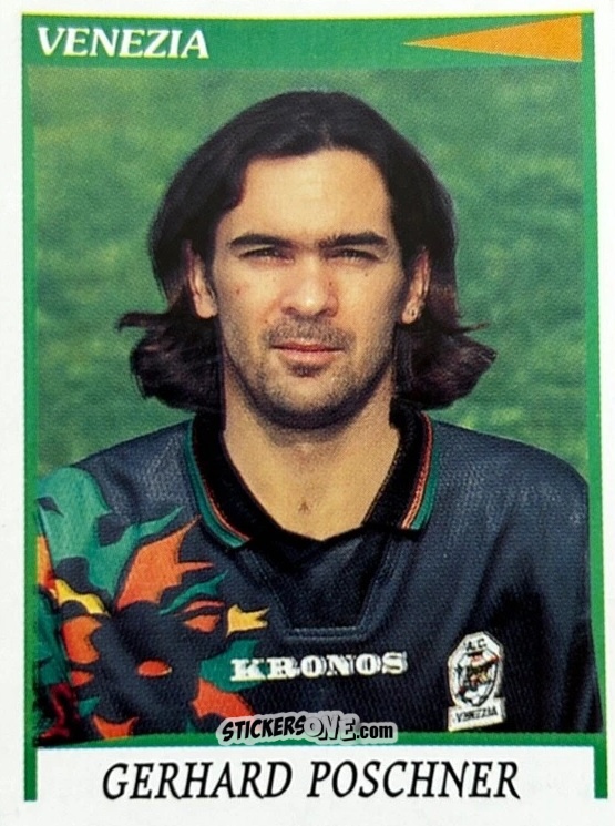 Sticker Gerhard Poschner - Calciatori 1998-1999 n. UPDATE31 - Panini