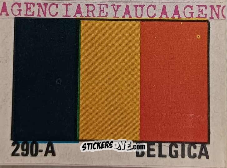 Sticker Flag - España 82 n. 290-A - Reyauca
