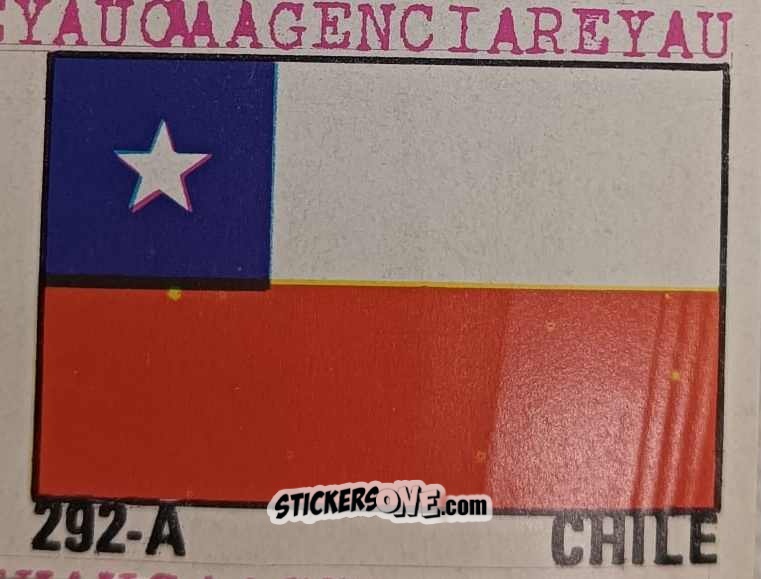 Sticker Flag - España 82 n. 292-A - Reyauca