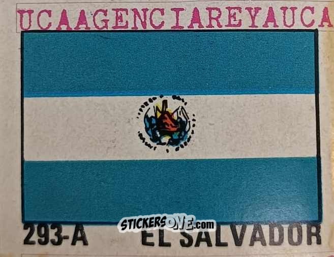 Sticker Flag - España 82 n. 293-A - Reyauca