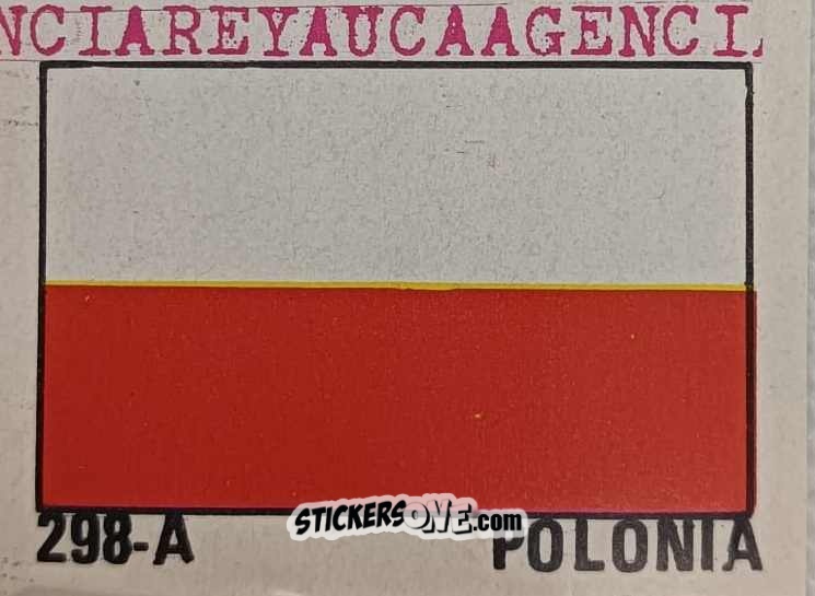 Sticker Flag - España 82 n. 298-A - Reyauca