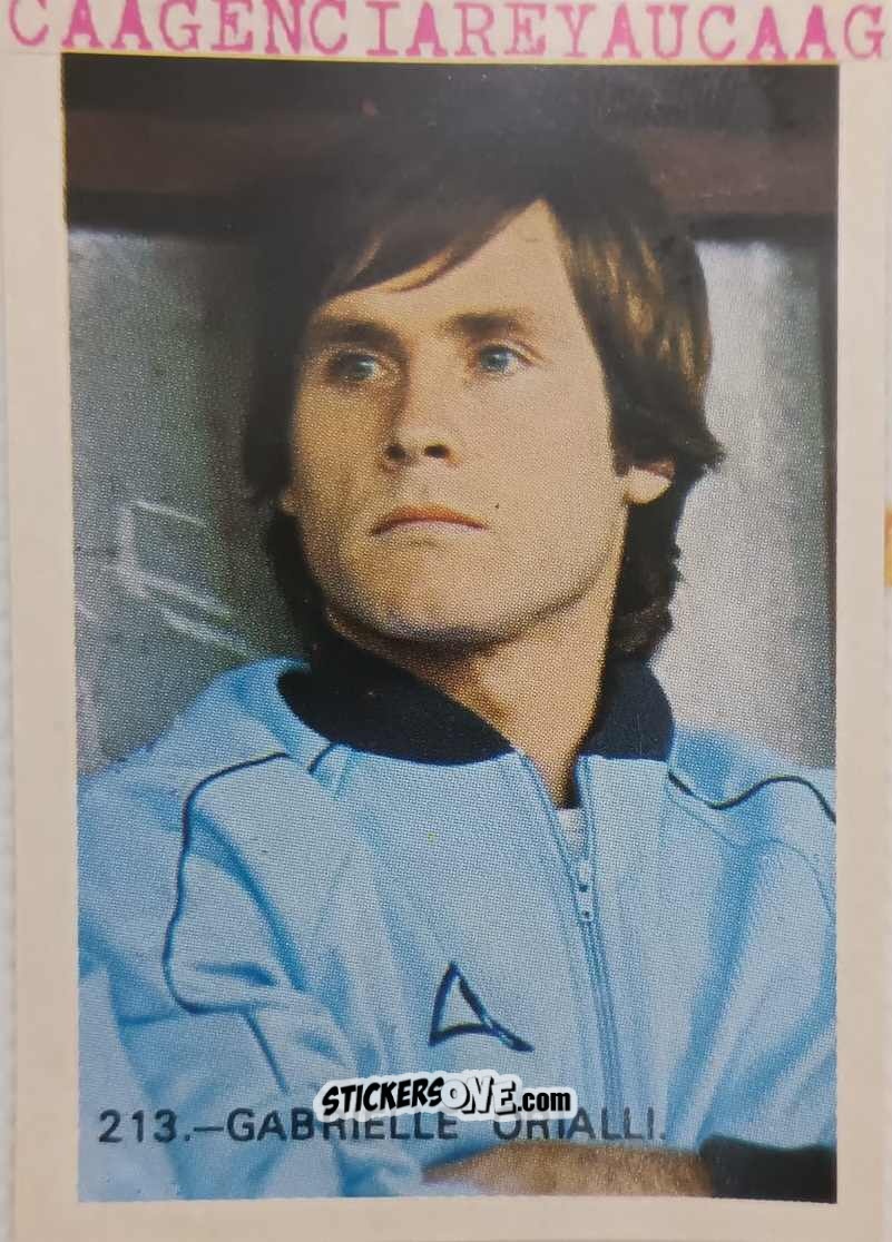 Figurina Gabrielle Orialli - España 82 n. 213 - Reyauca