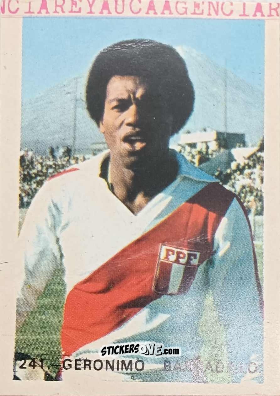 Sticker Jeronimo Barbadillo - España 82 n. 241 - Reyauca