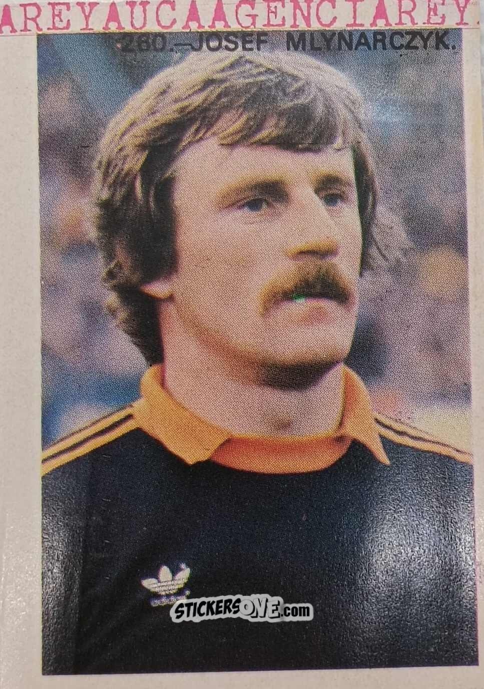 Figurina Josef Mlynarczyk - España 82 n. 260 - Reyauca